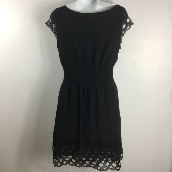 Bar III Navy Blue Cap Sleeve Dress - Picture 5 of 6